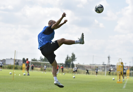 Poranny trening Miedziowych w obiektywie (FOTO)