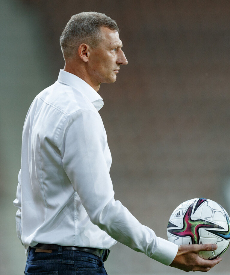 Dariusz Żuraw po meczu z Lechem Dariusz Żuraw po meczu z Lechem