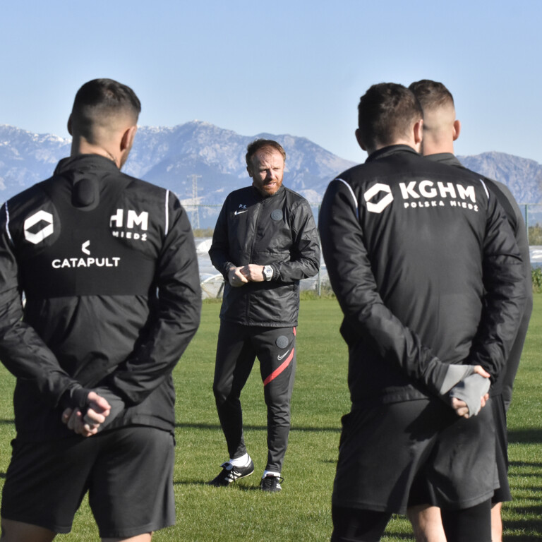 Pierwszy trening na tureckich boiskach