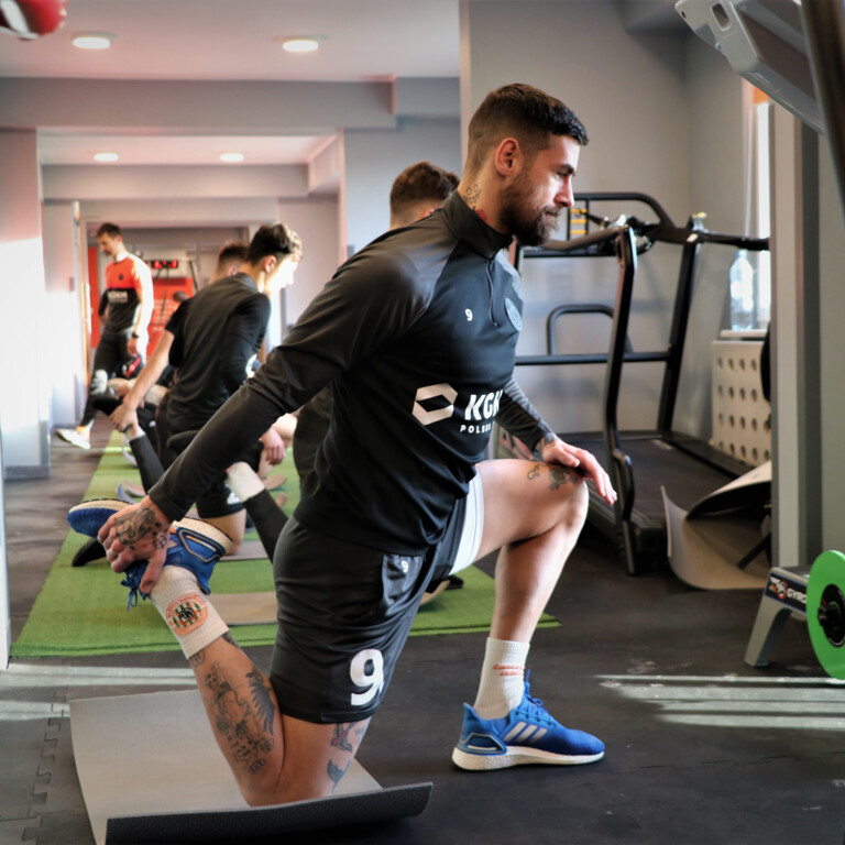 Trening na siłowni
