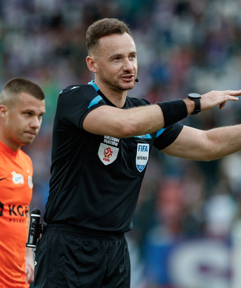 Paweł Raczkowski sędzią meczu z Rakowem Paweł Raczkowski sędzią meczu z Rakowem