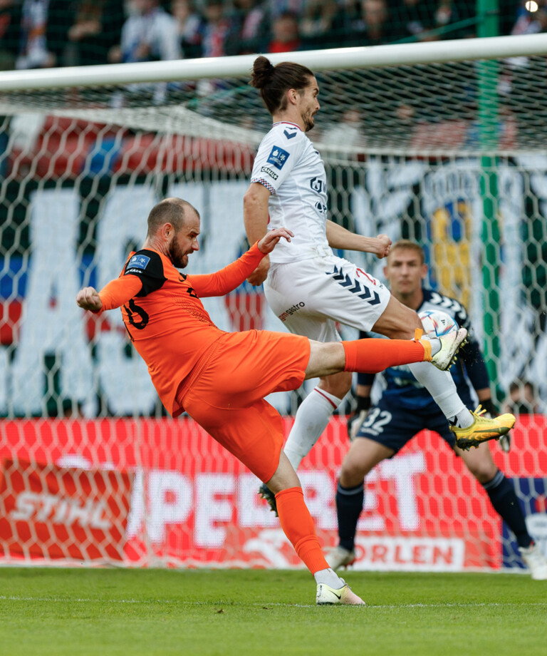Filip Starzyński po spotkaniu z Górnikiem Zabrze Filip Starzyński po spotkaniu z Górnikiem Zabrze