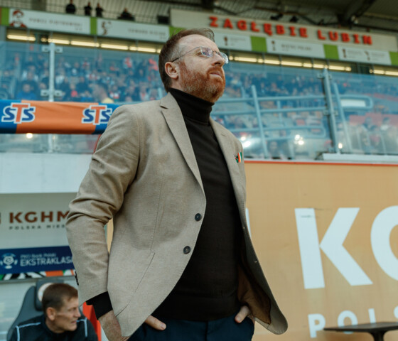 Piotr Stokowiec przed meczem z Widzewem Łódź