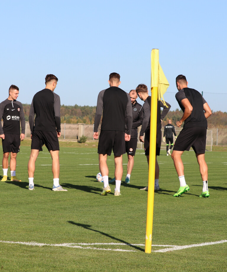 Trening Miedziowych przed meczem ze Stalą Mielec | FOTO