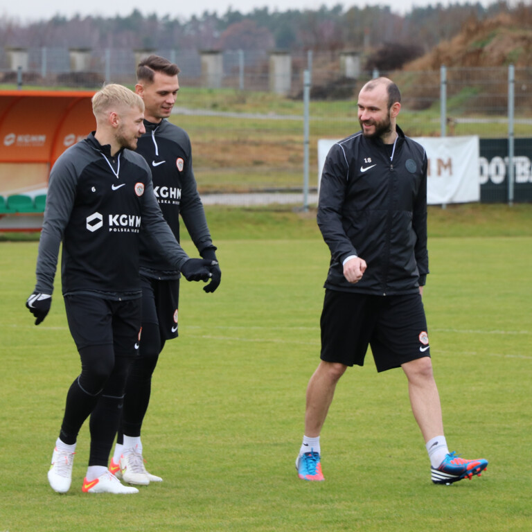 Przedświąteczny trening Miedziowych | Foto