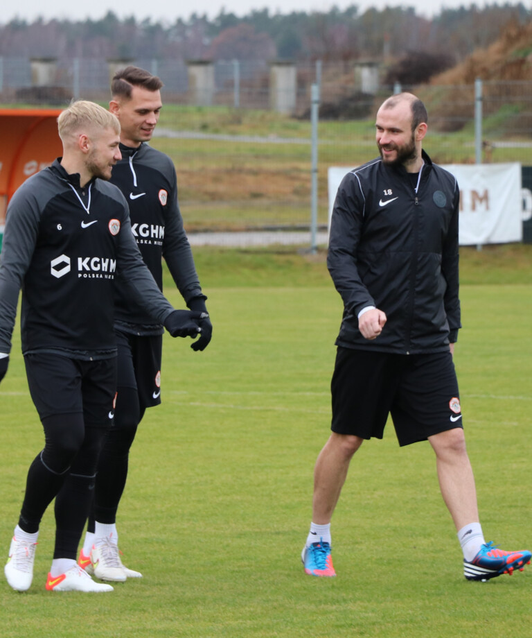 Przedświąteczny trening Miedziowych | Foto