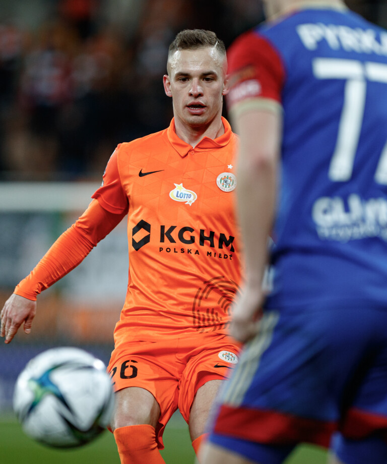 Kacper Chodyna przed meczem z Bruk-Bet Termaliką Kacper Chodyna przed meczem z Bruk-Bet Termaliką