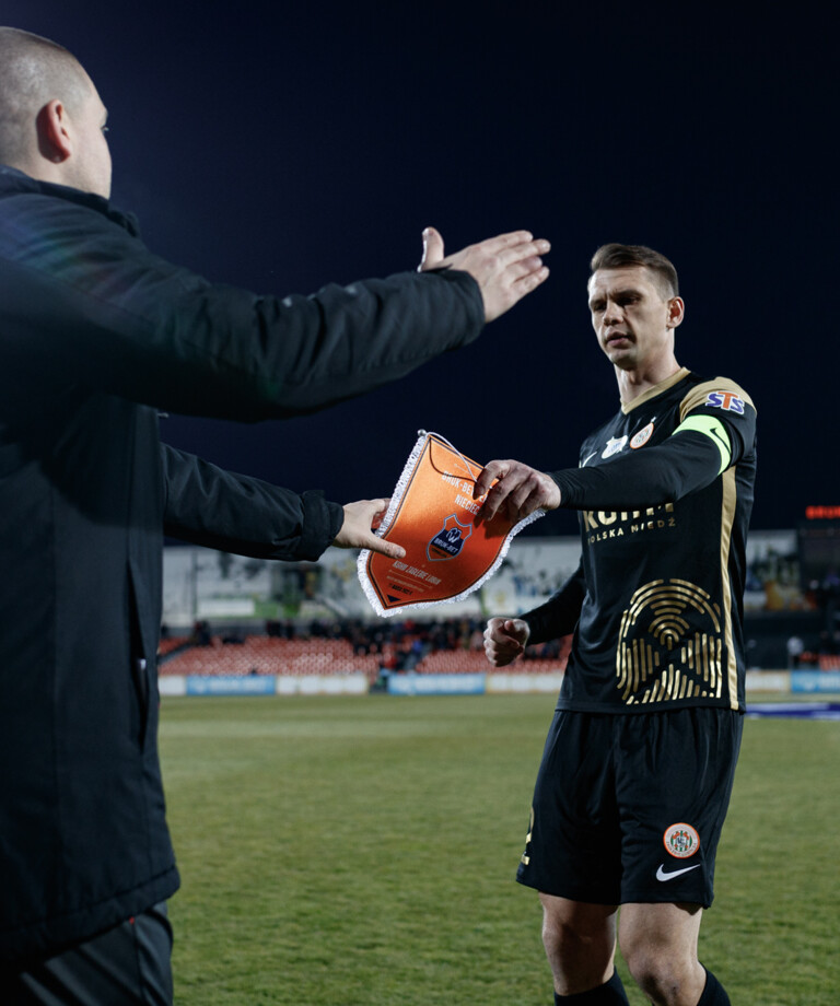 Bartosz Kopacz przed meczem z Wartą Poznań Bartosz Kopacz przed meczem z Wartą Poznań