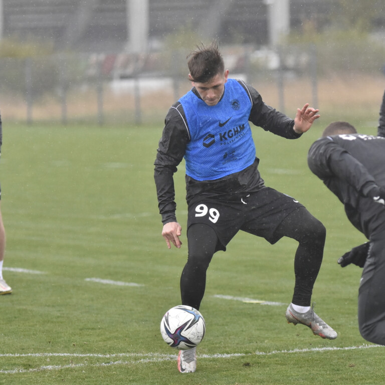 Przygotowania do meczu z Górnikiem Zabrze