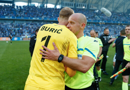 Szymon Marciniak posędziuje niedzielny mecz KGHM Zagłębia z Jagiellonią