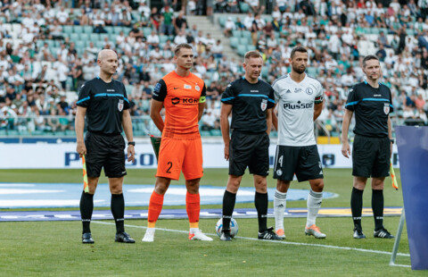 Piotr Lasyk sędzią meczu KGHM Zagłębie Lubin - Legia Warszawa