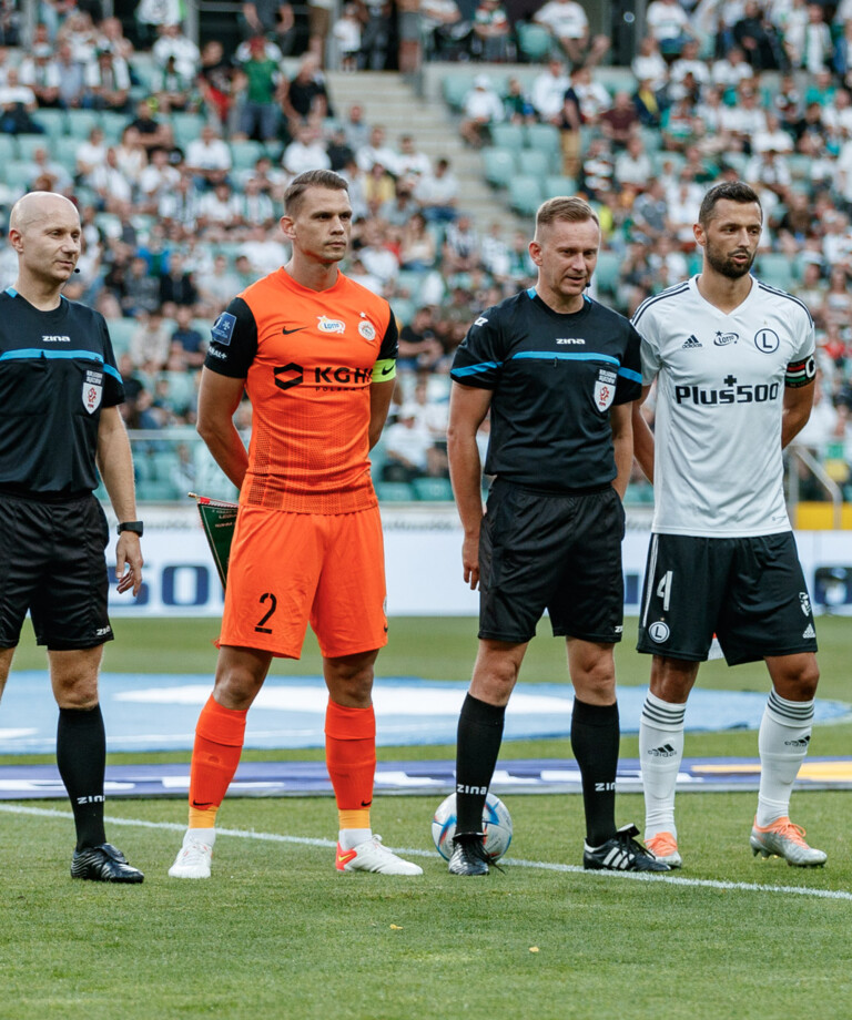 Piotr Lasyk sędzią meczu KGHM Zagłębie Lubin - Legia Warszawa