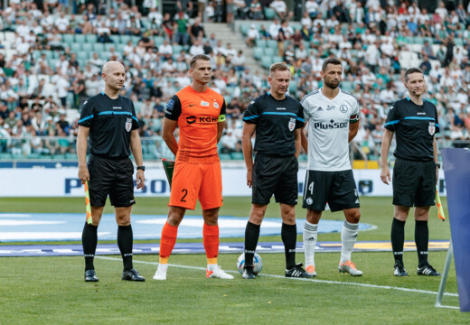 Piotr Lasyk sędzią meczu KGHM Zagłębie Lubin - Legia Warszawa