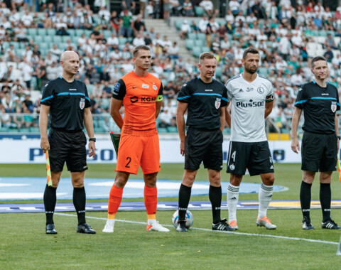 Piotr Lasyk sędzią meczu KGHM Zagłębie Lubin - Legia Warszawa