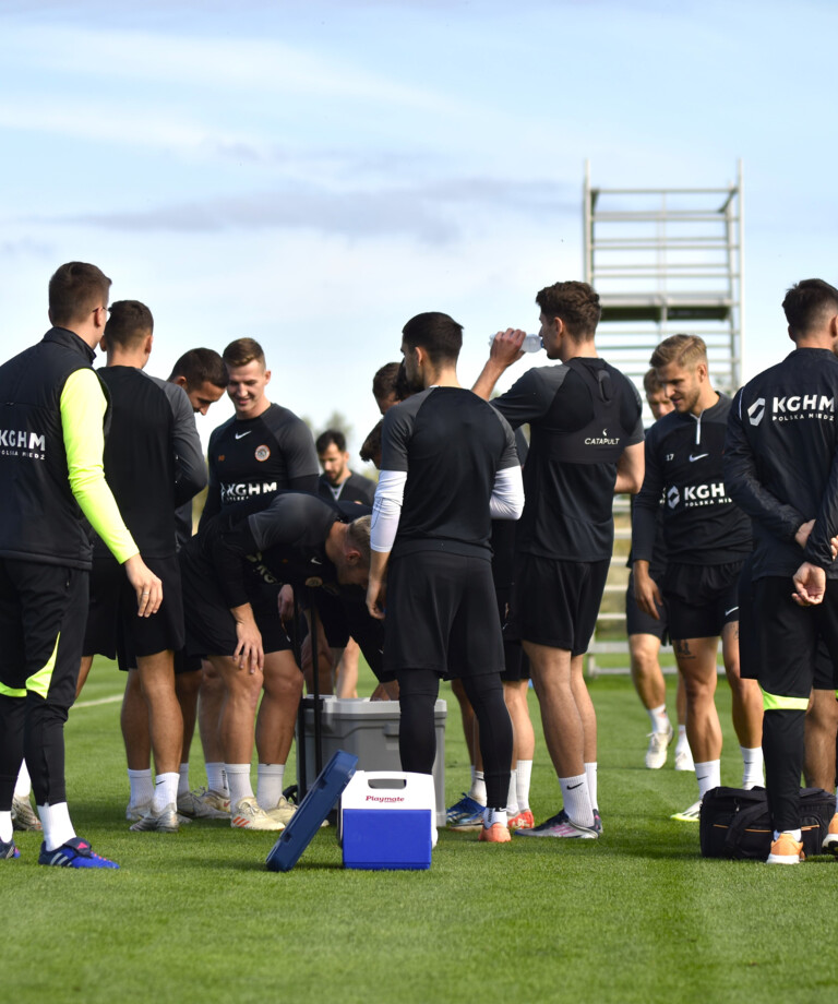 Piątkowy trening KGHM Zagłębia Lubin | FOTO Piątkowy trening KGHM Zagłębia Lubin | FOTO