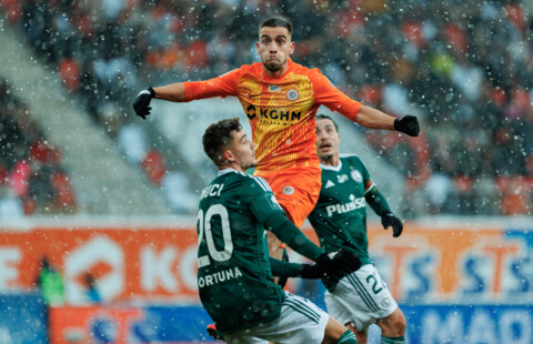 Luis Mata przed meczem z Ruchem Chorzów