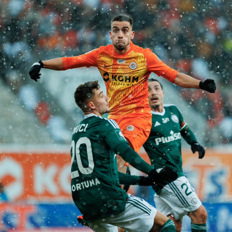 Luis Mata przed meczem z Ruchem Chorzów
