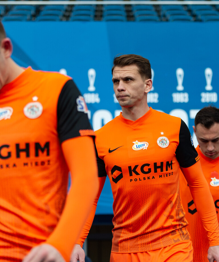Bartosz Kopacz przed meczem z Miedzią Bartosz Kopacz przed meczem z Miedzią