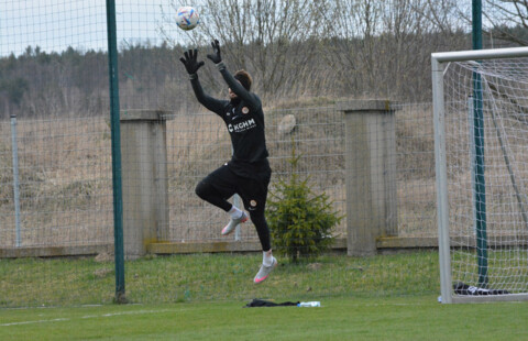 Popołudniowy trening Miedziowych  | FOTO