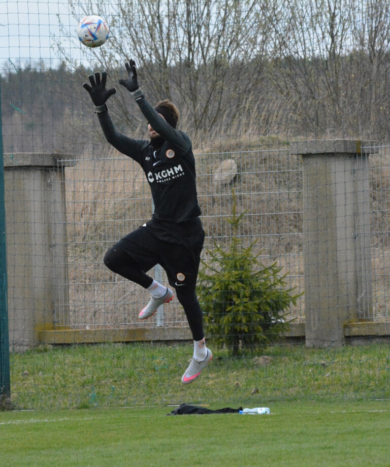 Popołudniowy trening Miedziowych  | FOTO