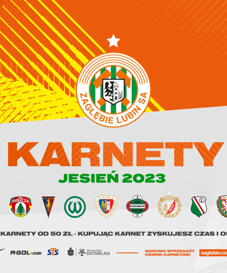 1 lipca ruszy sprzedaż karnetów JESIEŃ 2023 1 lipca ruszy sprzedaż karnetów JESIEŃ 2023