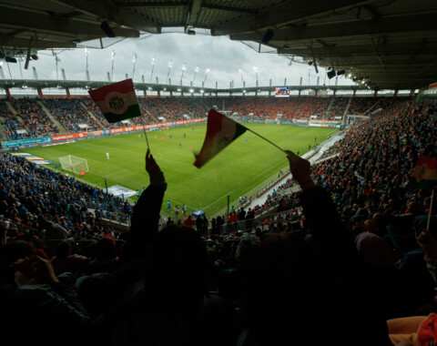 KGHM Zagłębie Arena otwarta na mecz z Legią Warszawa