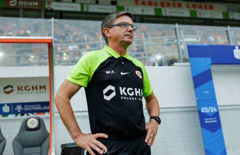 Waldemar Fornalik przed meczem z Wartą