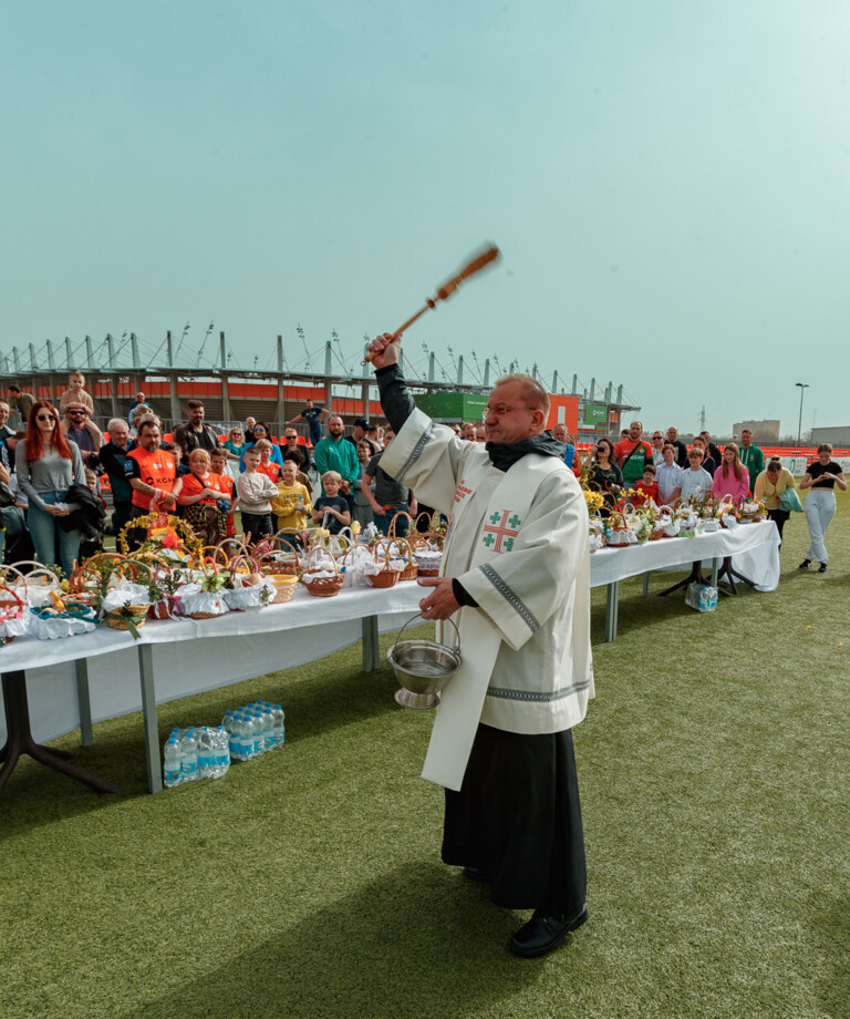 Święcenie Wielkanocnych pokarmów | FOTO