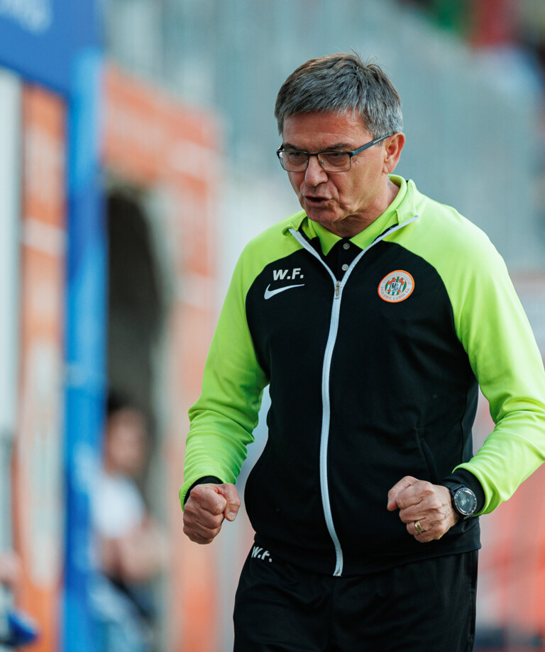 Waldemar Fornalik przed meczem z Widzewem Łódź Waldemar Fornalik przed meczem z Widzewem Łódź
