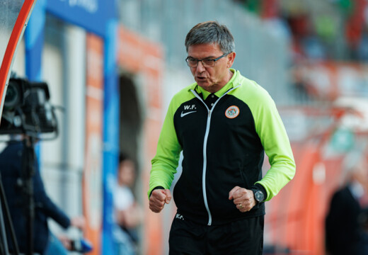Waldemar Fornalik przed meczem z Widzewem Łódź