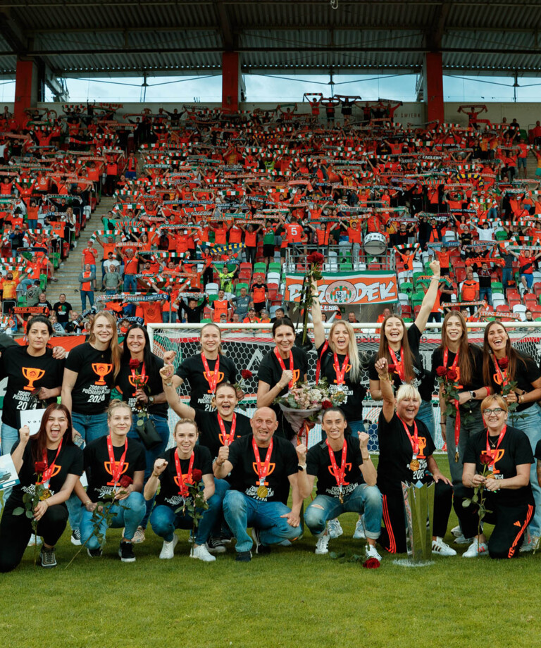 Piłkarki ręczne na meczu KGHM Zagłębie - Widzew Łódź! Piłkarki ręczne na meczu KGHM Zagłębie - Widzew Łódź!