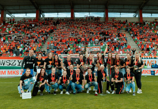 Piłkarki ręczne na meczu KGHM Zagłębie - Widzew Łódź!