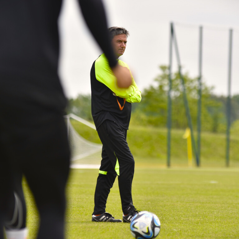 Trening Miedziowych przed mecz Legią