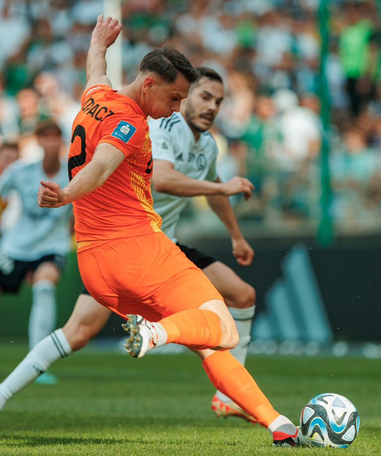 Bartosz Kopacz przed meczem z Legią Warszawa Bartosz Kopacz przed meczem z Legią Warszawa