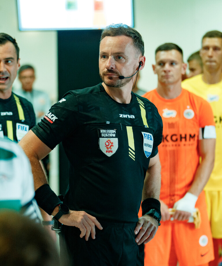 Paweł Raczkowski sędzią meczu Piast - KGHM Zagłębie Paweł Raczkowski sędzią meczu Piast - KGHM Zagłębie