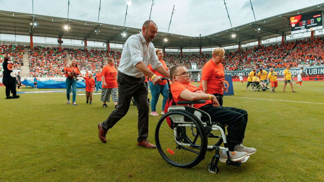 "Stadiony Bez Barier" na KGHM Zagłębie Arena "Stadiony Bez Barier" na KGHM Zagłębie Arena
