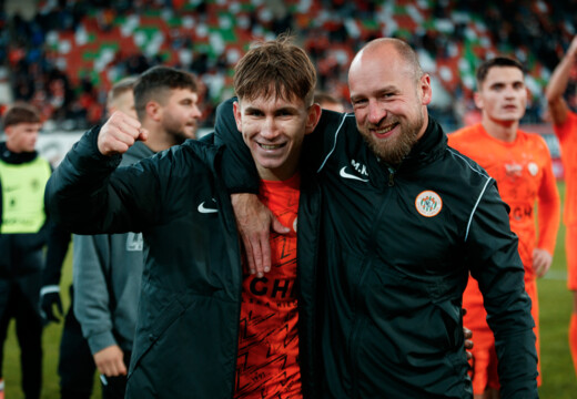 Marcel Reguła wyróżniony po meczu z Legią