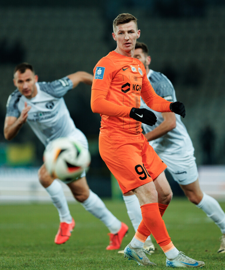 Dawid Kurminowski przed meczem z Lechem Poznań