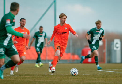 Mateusz Dziewiatowski zagrał w meczu reprezentacji Polski U-18