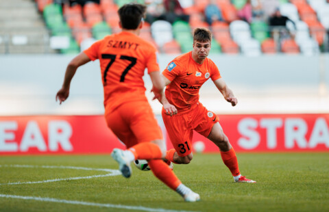 Igor Orlikowski przed meczem z Widzewem Łódź