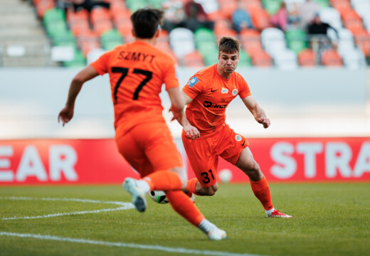 Igor Orlikowski przed meczem z Widzewem Łódź