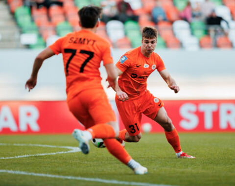 Igor Orlikowski przed meczem z Widzewem Łódź