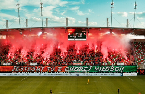 KGHM Zagłębie - Cracovia | FOTO
