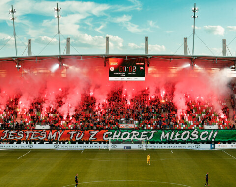 KGHM Zagłębie - Cracovia | FOTO