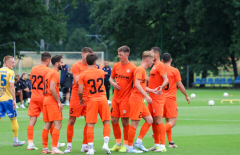 Remis w sparingu z FK Teplice