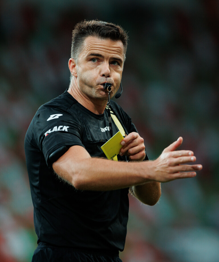 Sebastian Krasny sędzią meczu Radomiak - KGHM Zagłębie