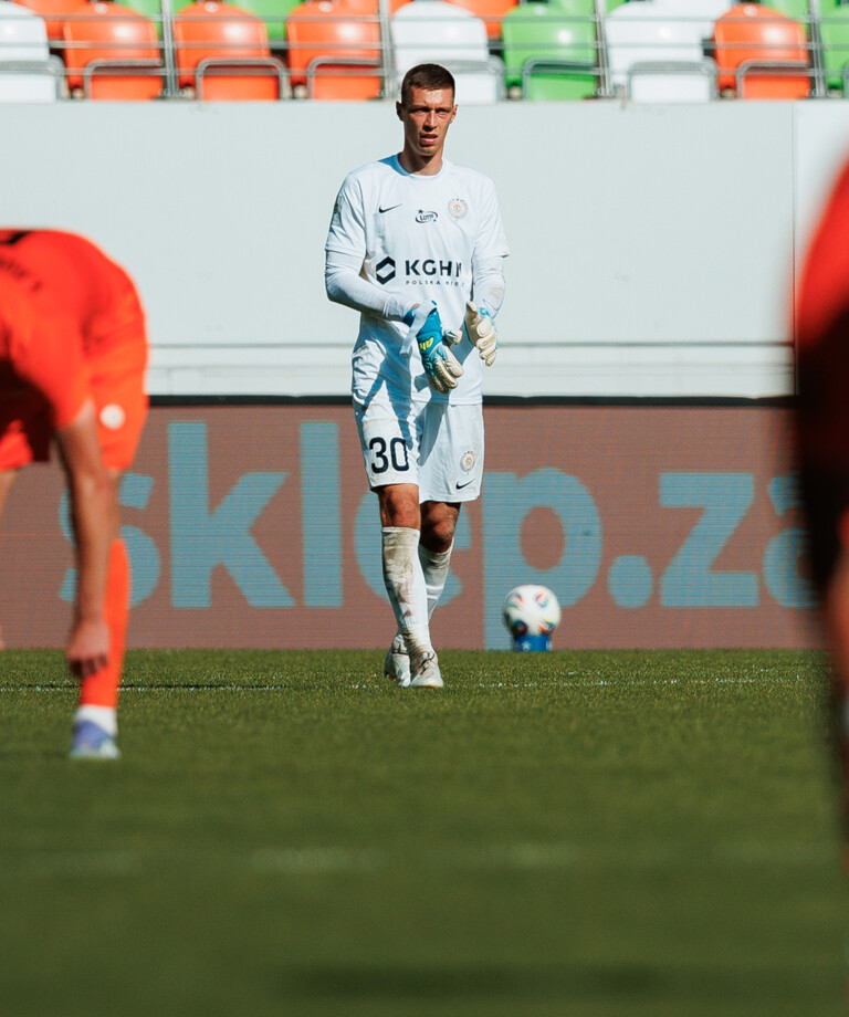 Dominik Hładun podsumował mecz z Motorem Lublin