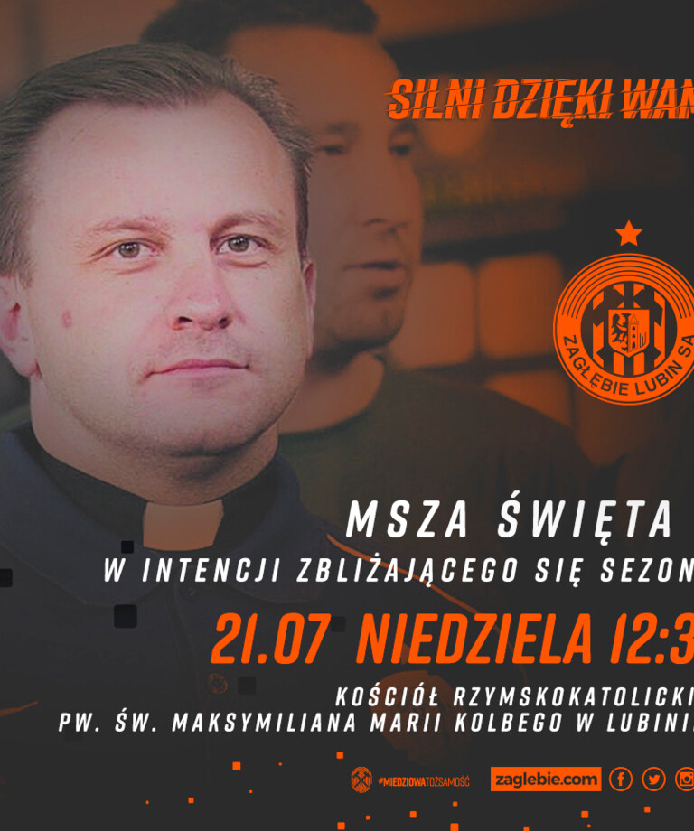Zapraszamy na mszę świętą w intencji zbliżającego się sezonu Zapraszamy na mszę świętą w intencji zbliżającego się sezonu
