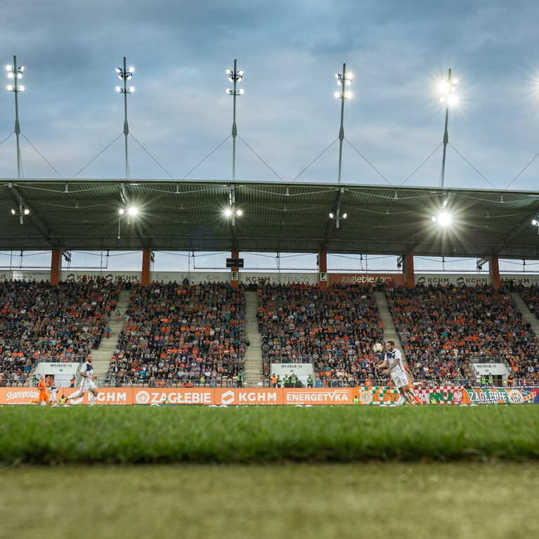 Doskonała widoczność z każdego krzesełka na Stadionie Zagłębia Doskonała widoczność z każdego krzesełka na Stadionie Zagłębia