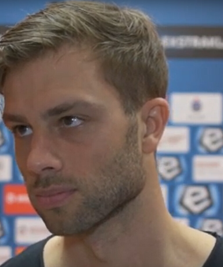 Daniel Dziwniel przed meczem z Górnikiem Zabrze Daniel Dziwniel przed meczem z Górnikiem Zabrze